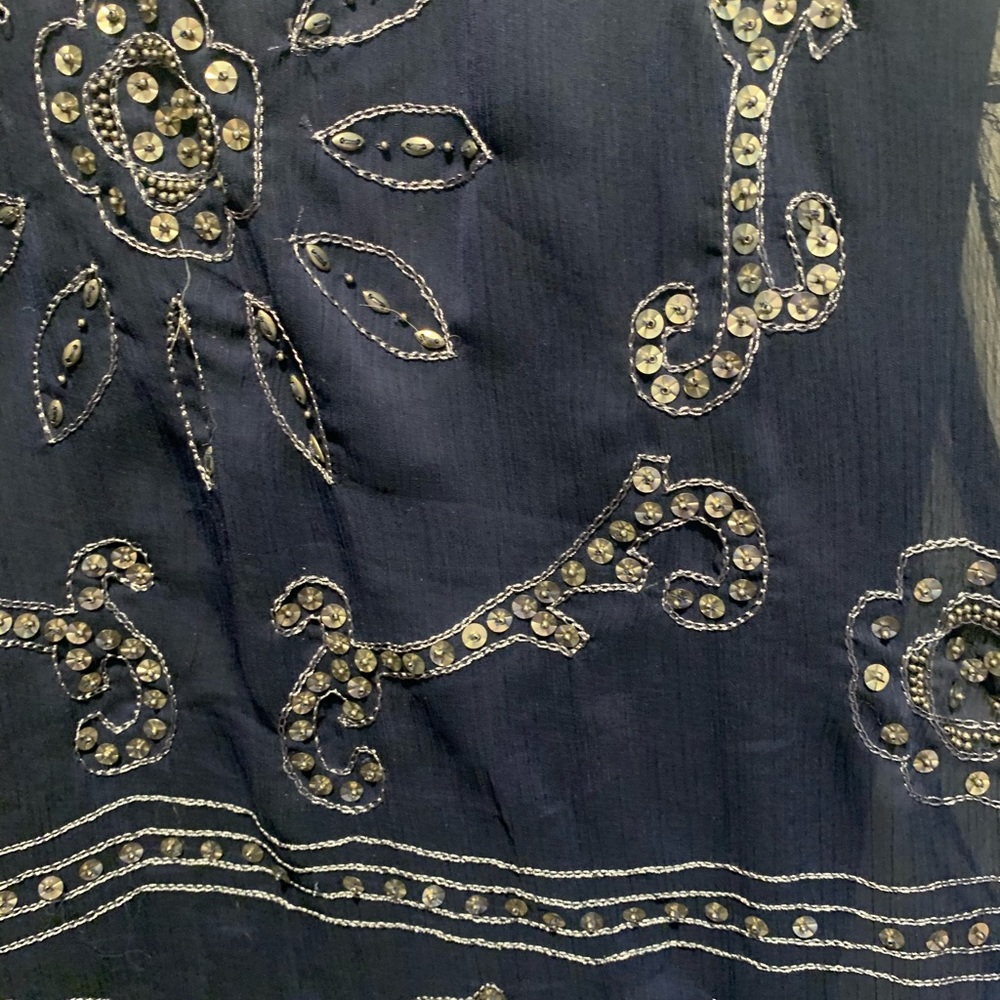 Summer beaded dress 👗 size Medium 🌺 - Picture 5 of 6